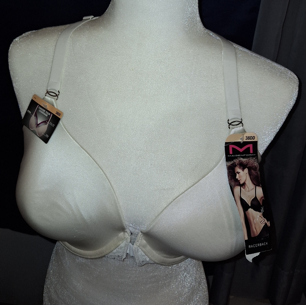 NWT 38DD  Racerback Padded underwire Maidenform bra